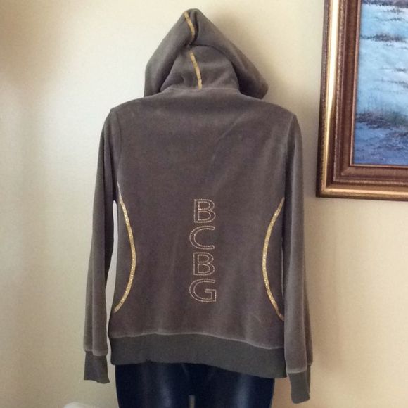 💞BCBG💞velvet jogging top - Picture 6 of 12